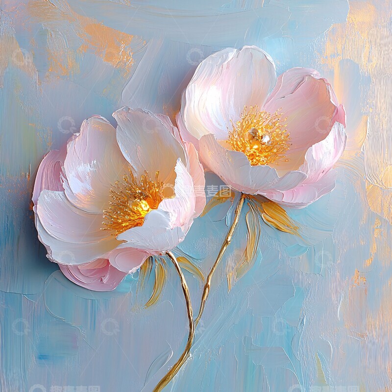 高清大图下载【趣麦麦图】黄牡丹花瓣纹理2