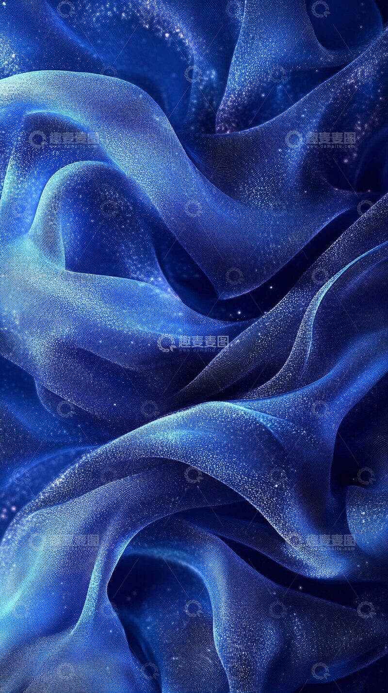 高清大图下载【趣麦麦图】蓝宝石光影壁纸3