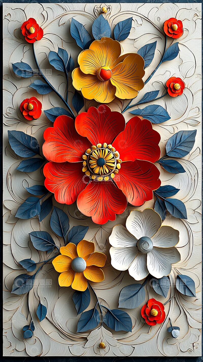 高清大图下载【趣麦麦图】剪纸图案全解析