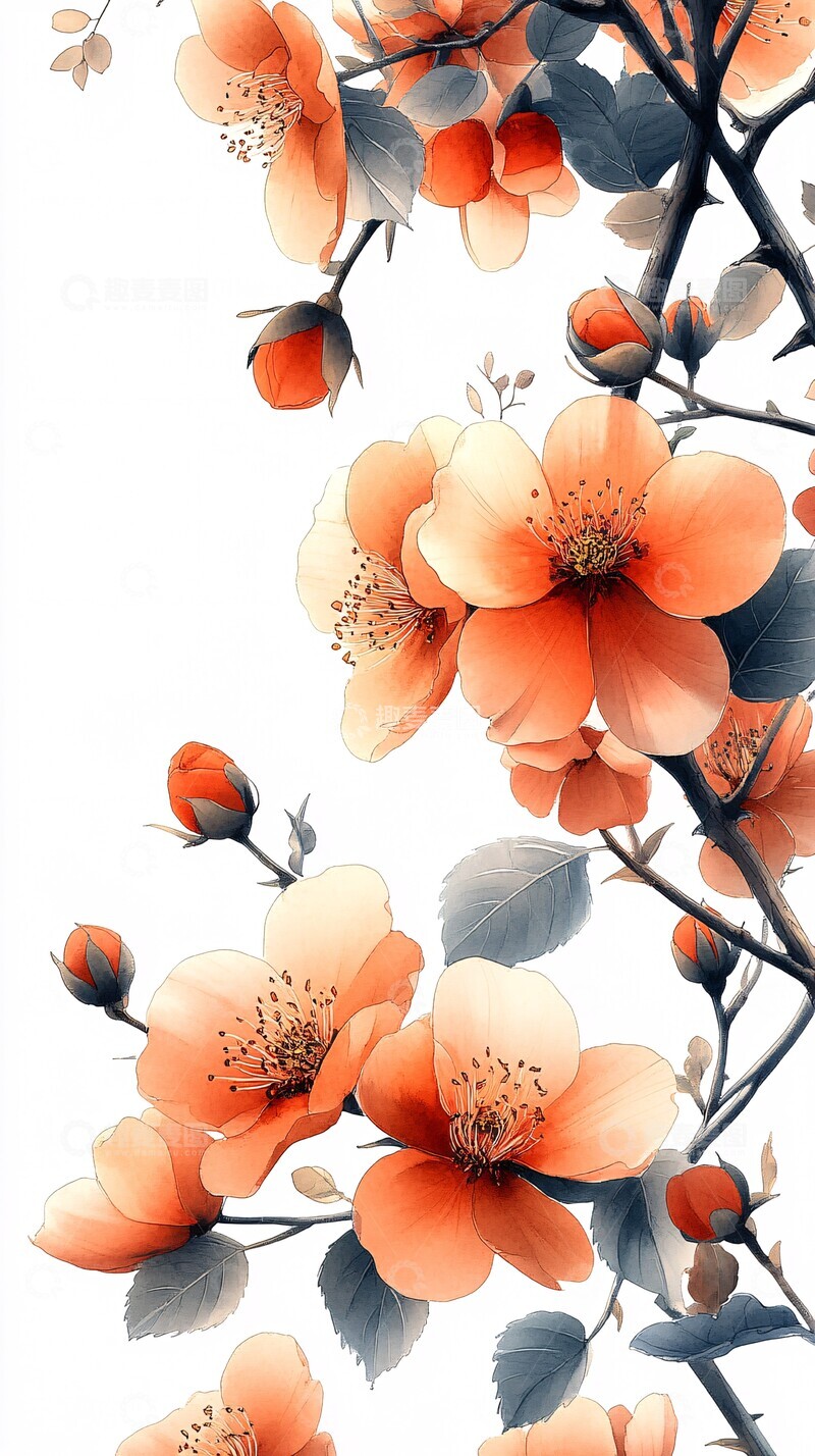 高清大图下载【趣麦麦图】花框空白背景3