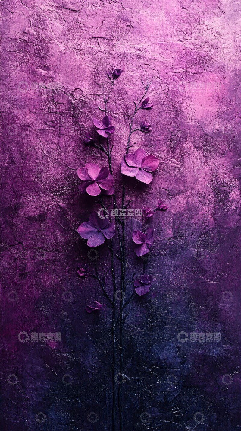 高清大图下载【趣麦麦图】紫色调纹理纸背景1