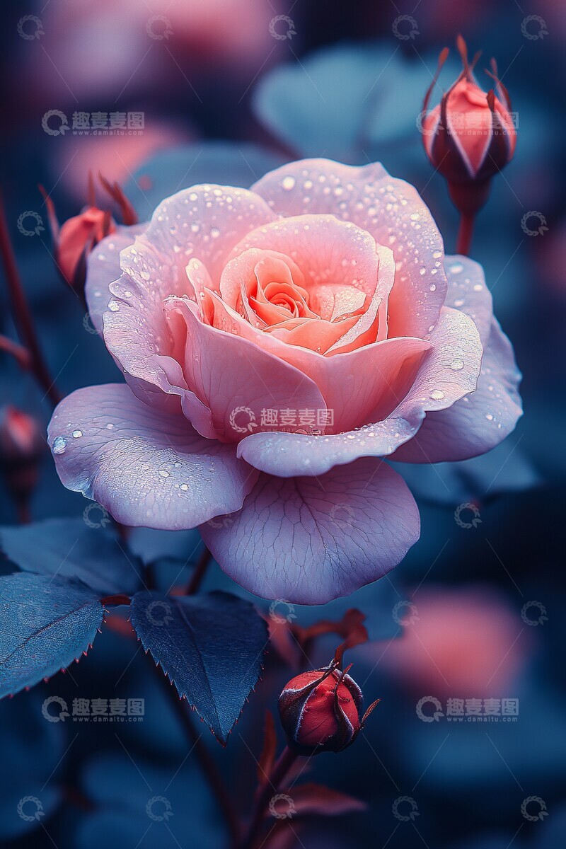 高清大图下载【趣麦麦图】薰衣玫瑰摄影3
