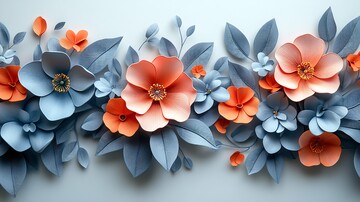 花卉图案花卉图案叶子3