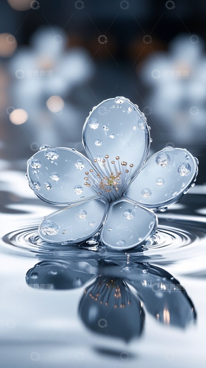 高清大图下载【趣麦麦图】未来花朵背景图3