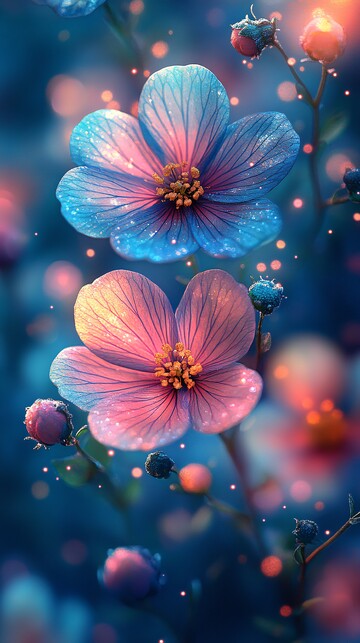 梦幻花影梦幻花影花卉2