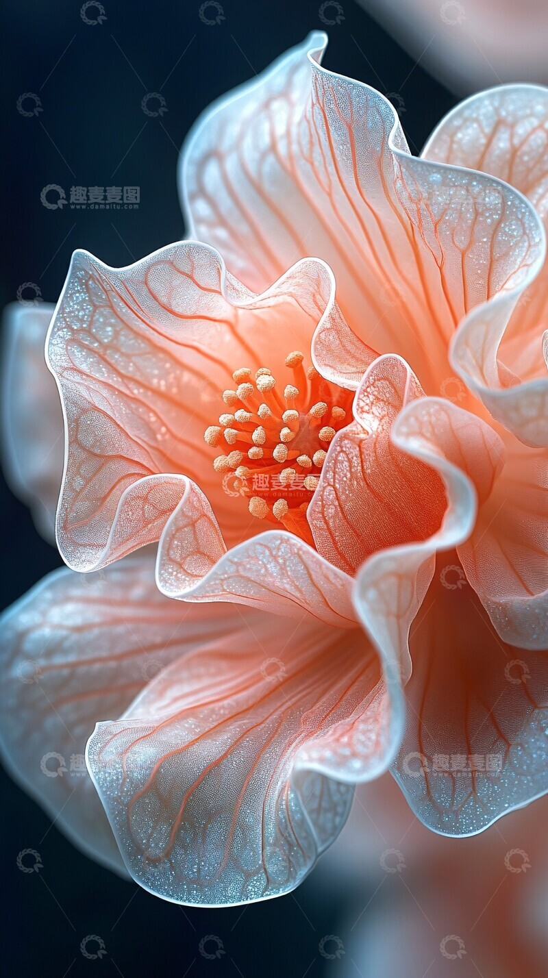 高清大图下载【趣麦麦图】珍珠花瓣造型3