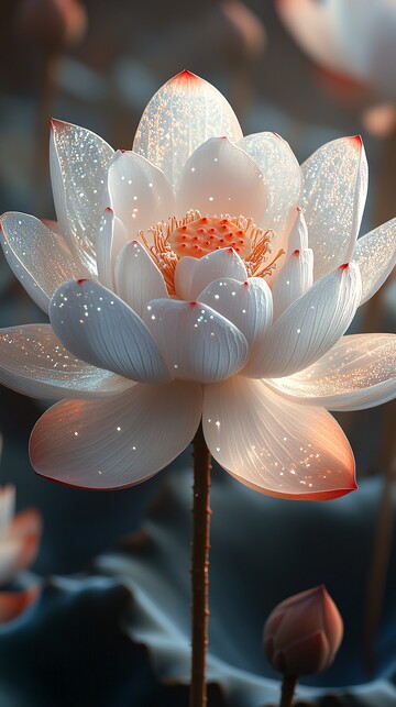 白莲珍珠纹白莲珍珠纹理