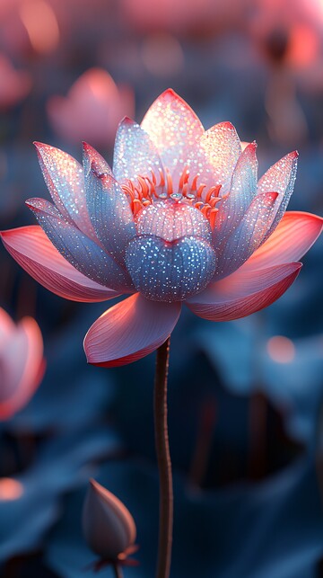 白莲珍珠纹白莲珍珠纹理1