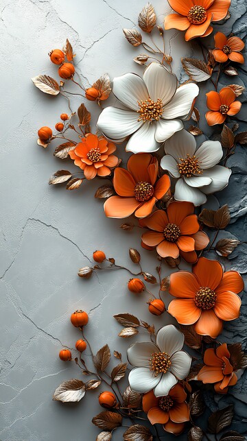 白金石花纹边框3