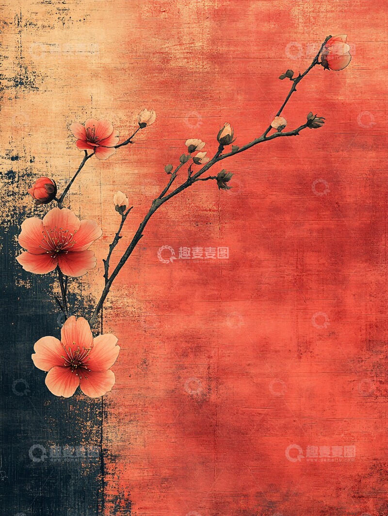 高清大图下载【趣麦麦图】中式边框设计1