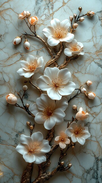 白金石花纹边框2