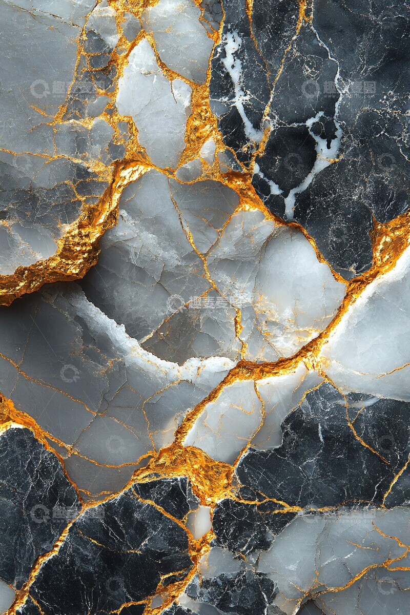 高清大图下载【趣麦麦图】大理石纹金边3