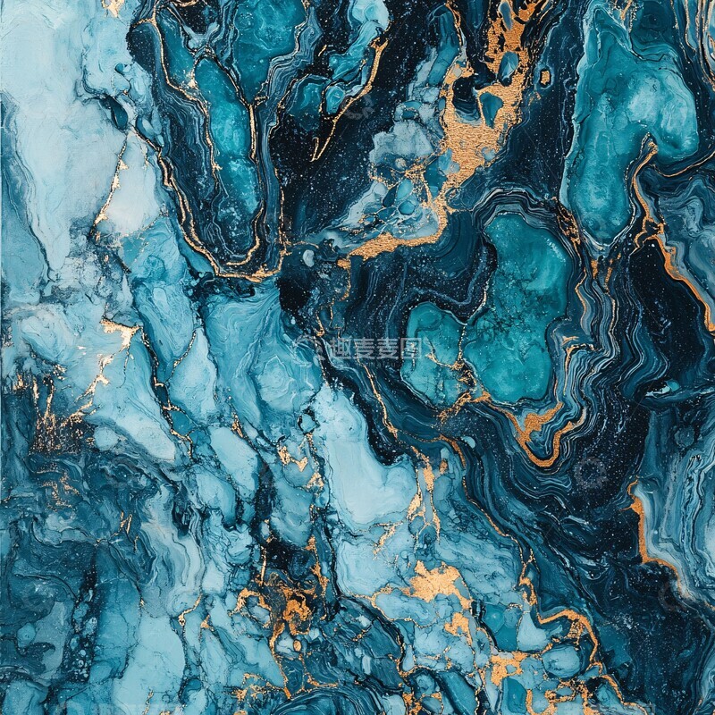 高清大图下载【趣麦麦图】大理石抽象壁画