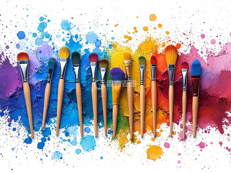 高清大图下载【趣麦麦图】彩色卡通边框2