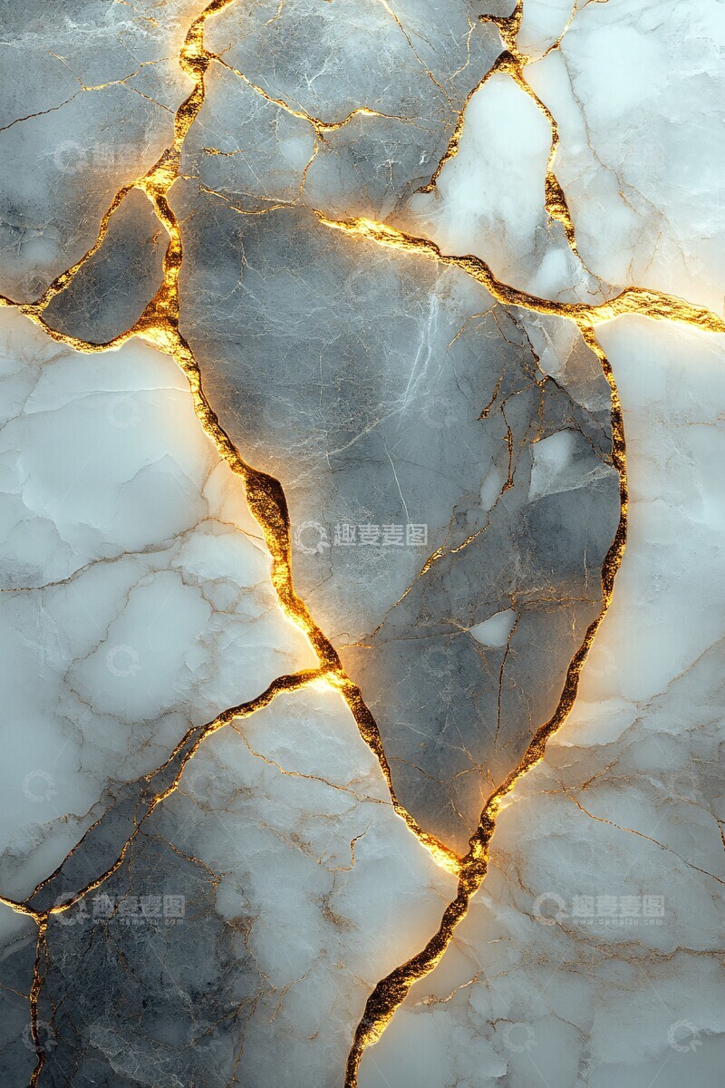 高清大图下载【趣麦麦图】大理石纹金边2
