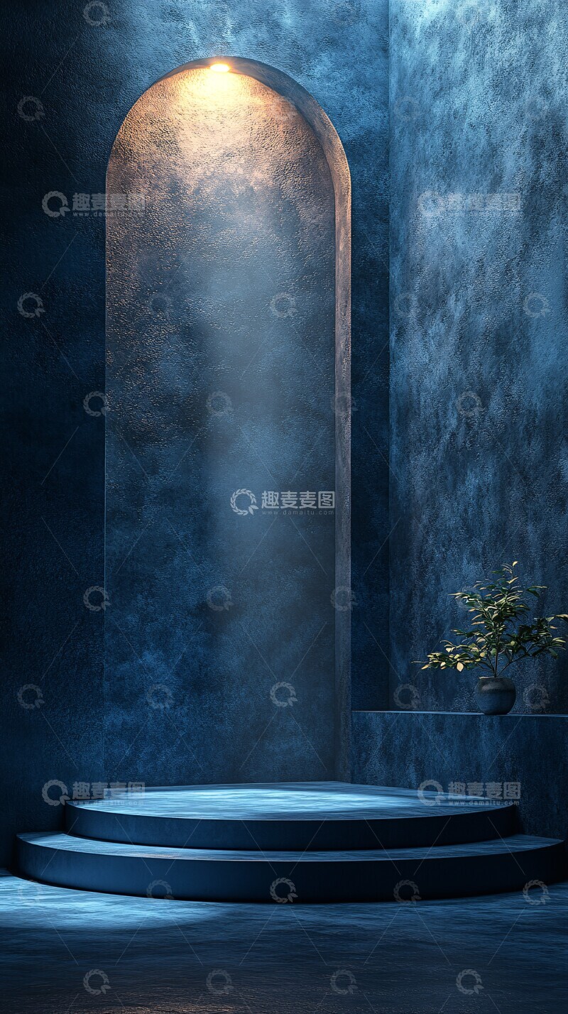高清大图下载【趣麦麦图】圆形展示台圆形展示平台3