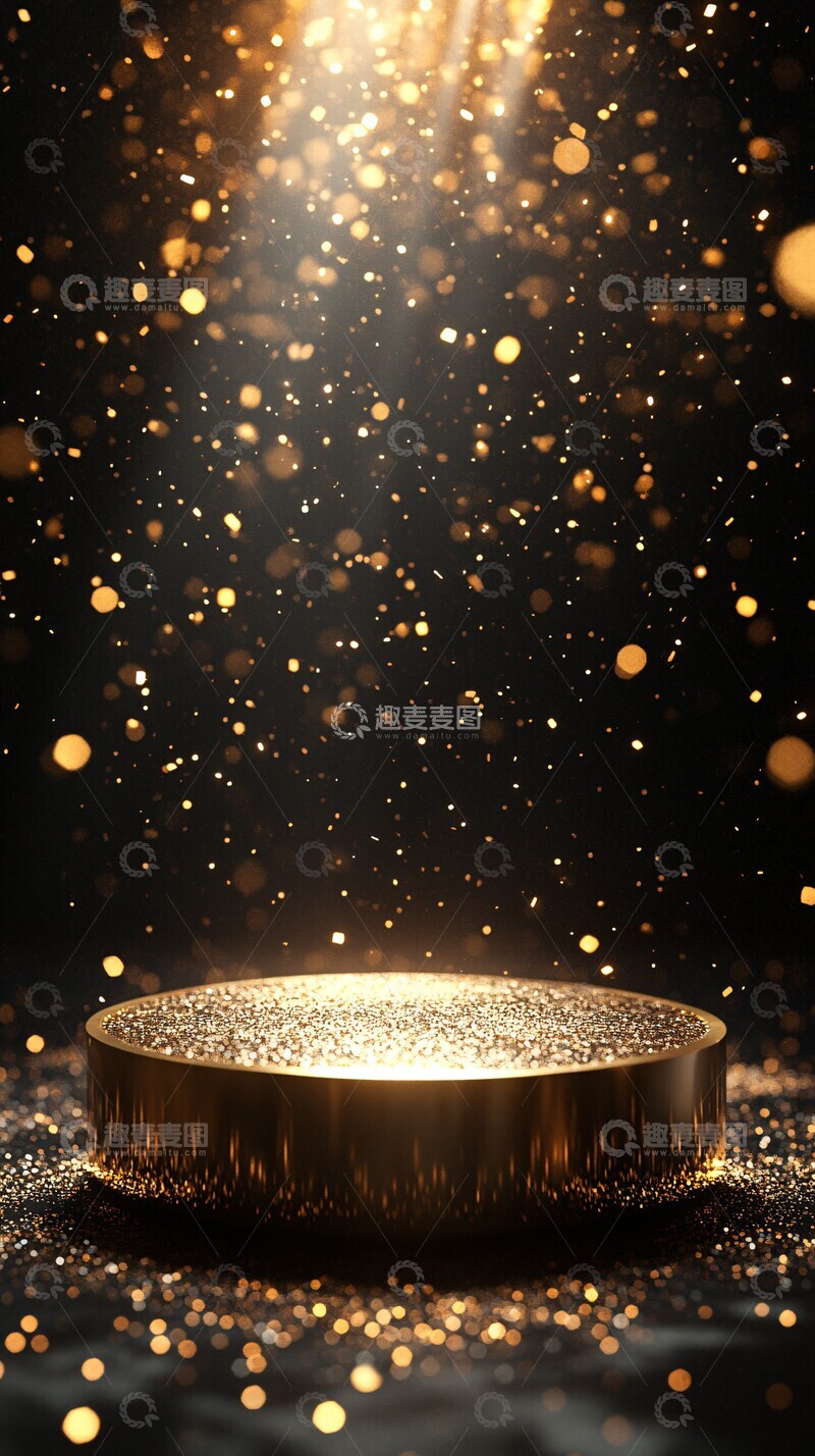 高清大图下载【趣麦麦图】黄金舞台灯光
