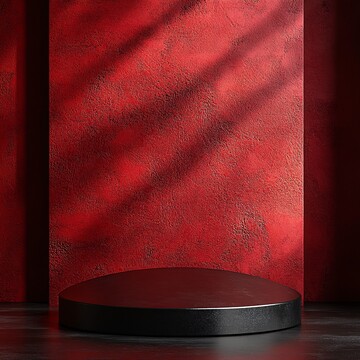 黑色简约展示台2