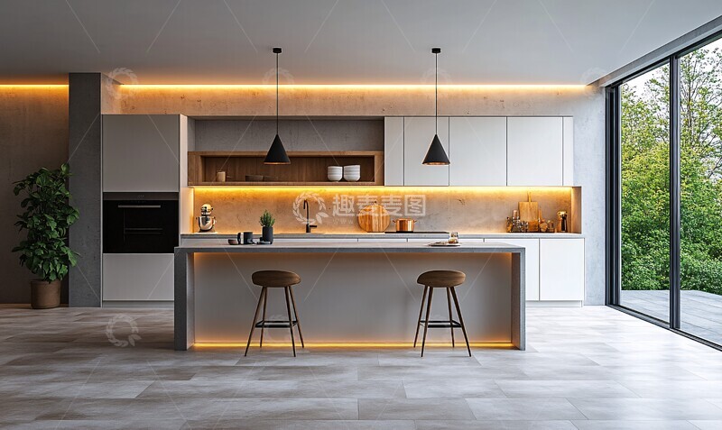 高清大图下载【趣麦麦图】宜家厨房设计1