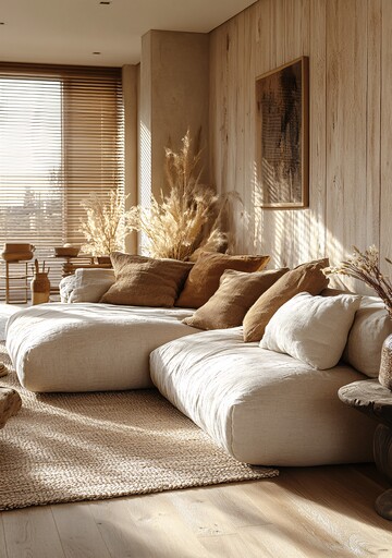 浅橡木地板客厅沙发3