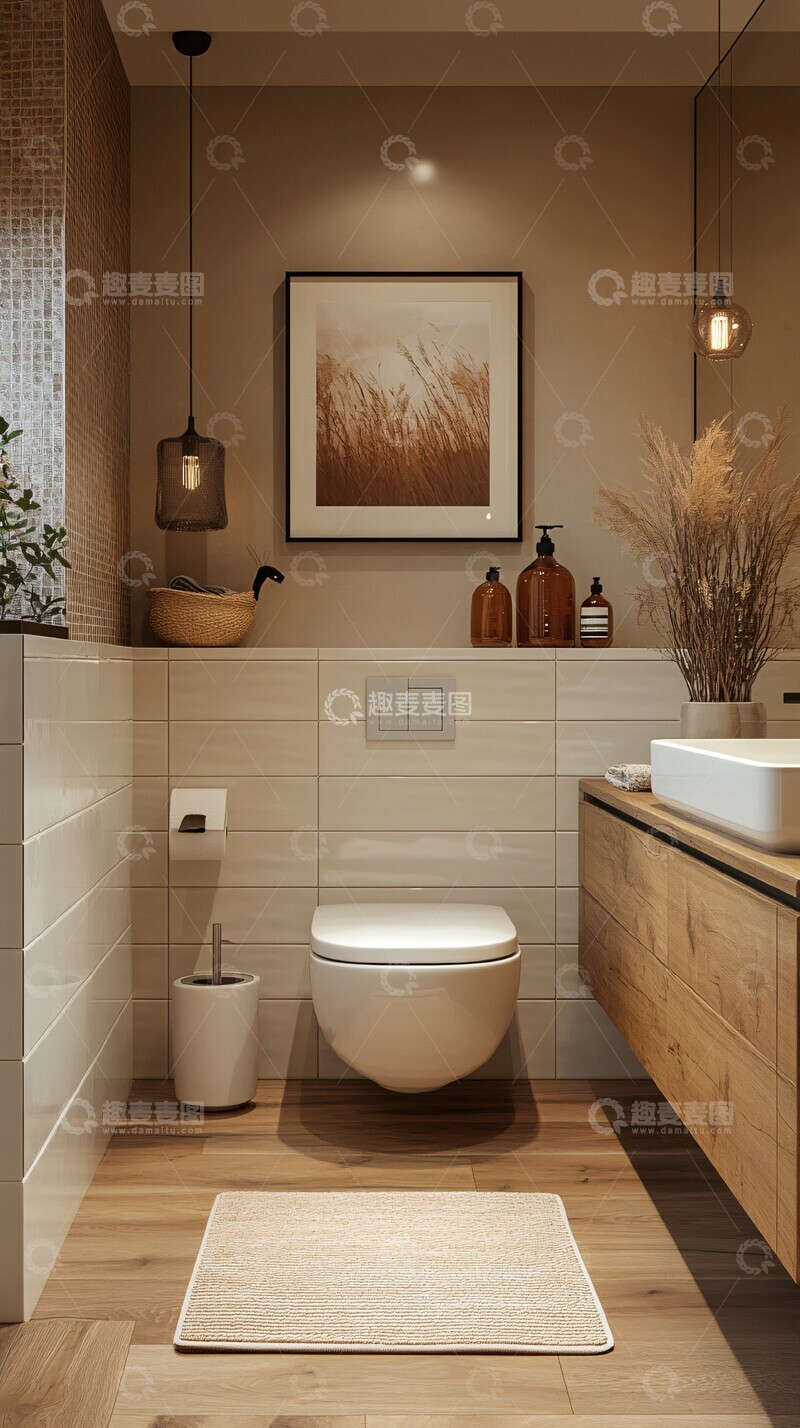 高清大图下载【趣麦麦图】厕所储物柜设计