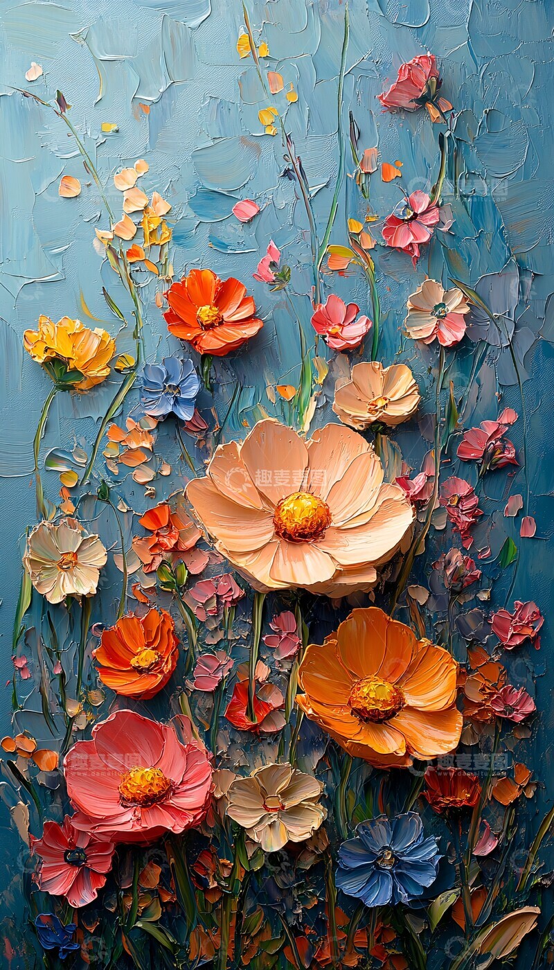 高清大图下载【趣麦麦图】小花与野花小花野花颜色3