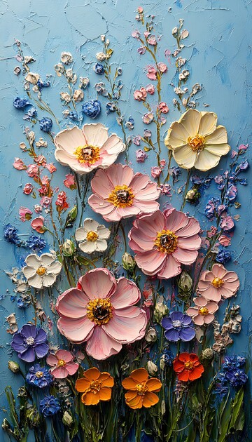 小花与野花小花野花颜色