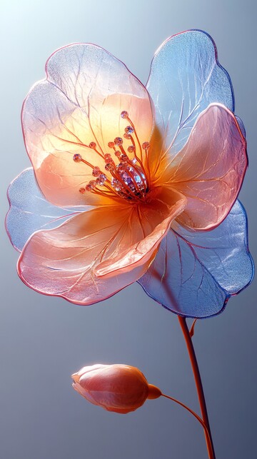 钻石花瓣花朵1
