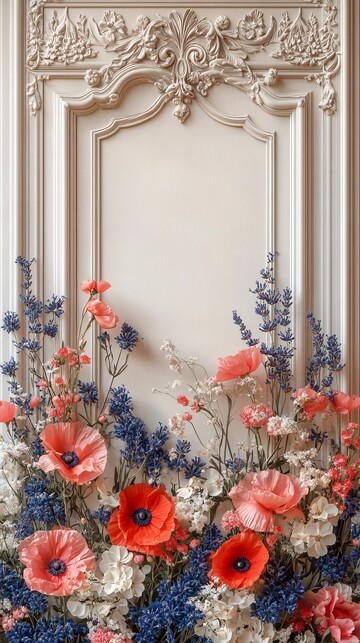 迪奥风格花艺装饰1