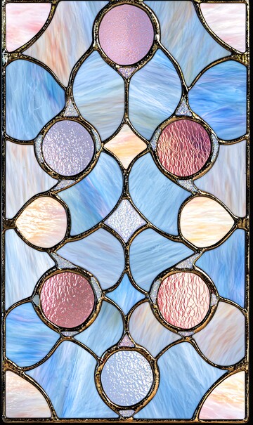 柔和玻璃彩绘设计2