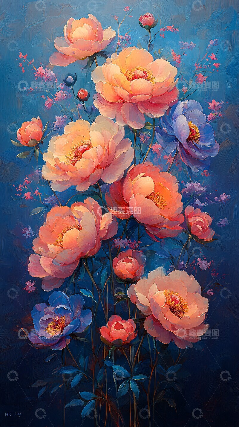 高清大图下载【趣麦麦图】法式浪漫花艺