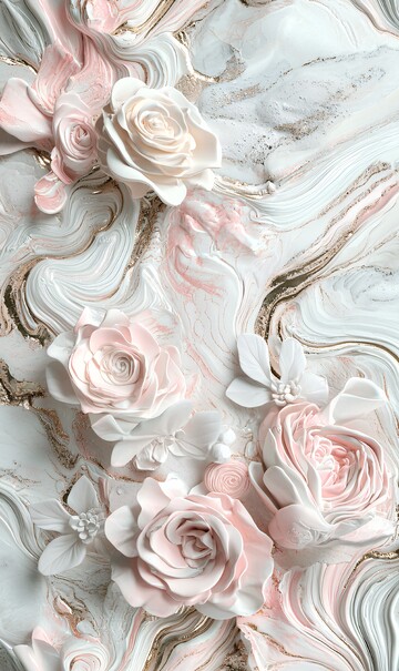 大理石玫瑰纹理2