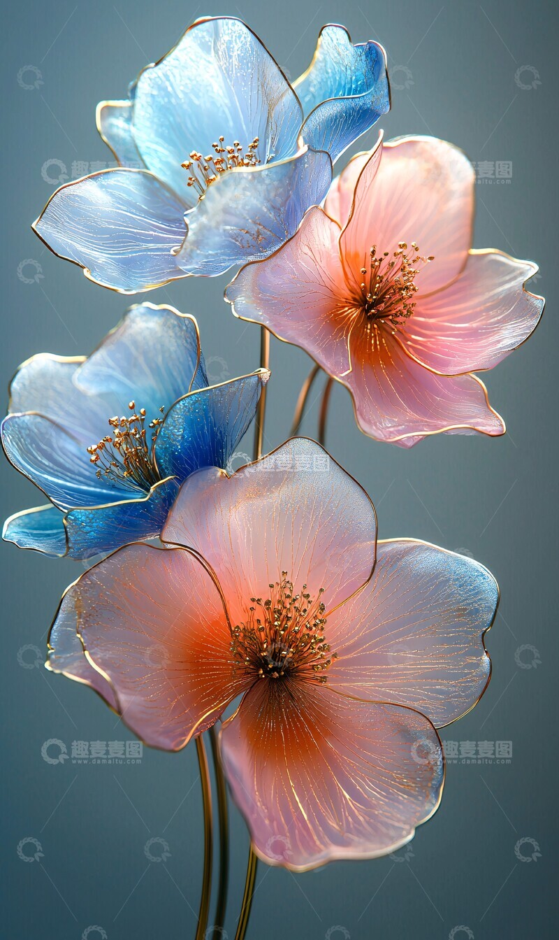 高清大图下载【趣麦麦图】柔光花卉艺术2