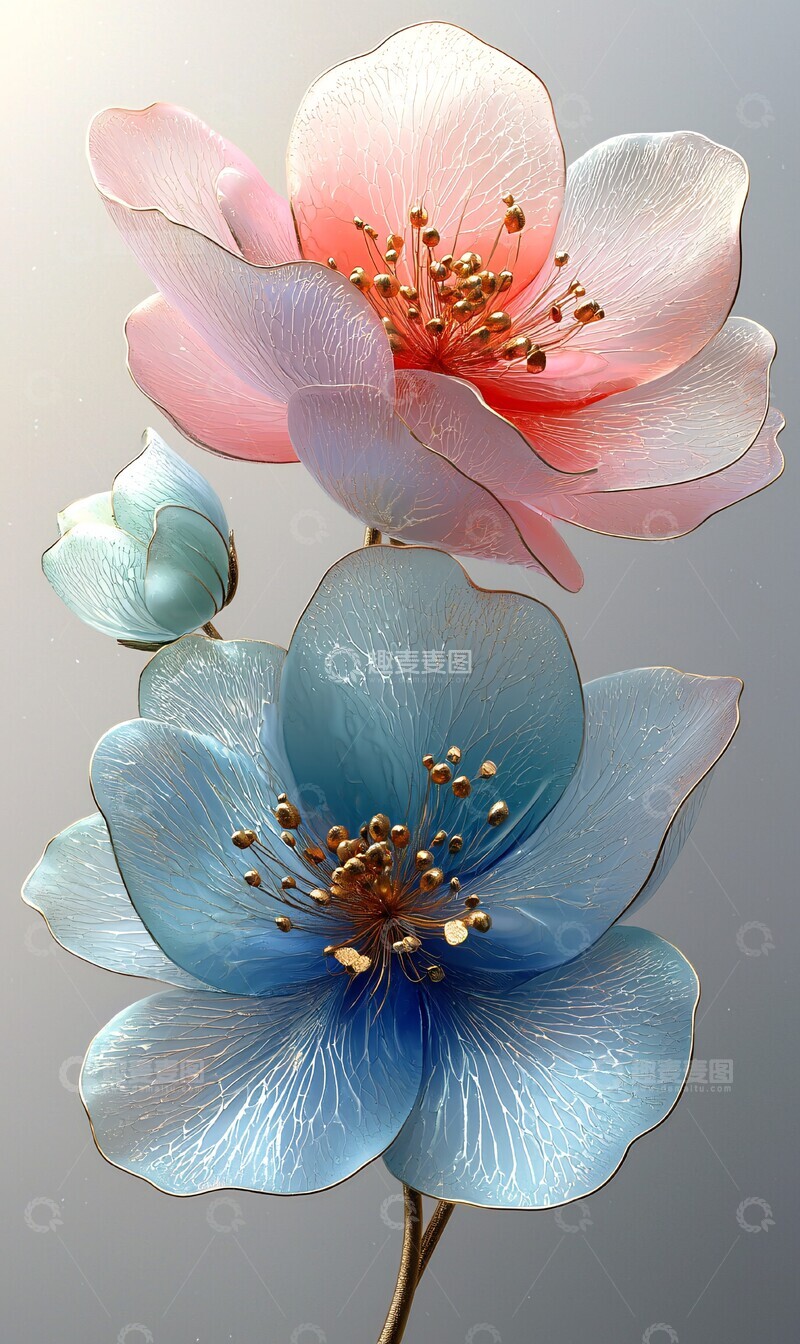 高清大图下载【趣麦麦图】柔光花卉艺术1