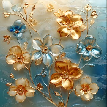 蒂芙尼花色流动3