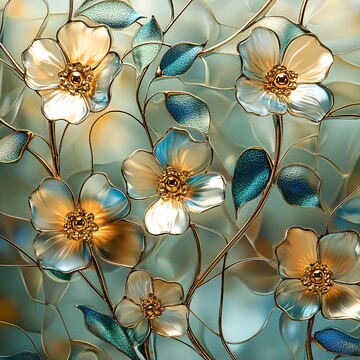 蒂芙尼花色流动