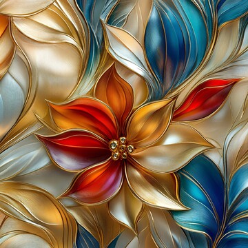 蒂芙尼花色流动2