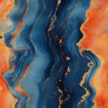 金色大理石纹理5