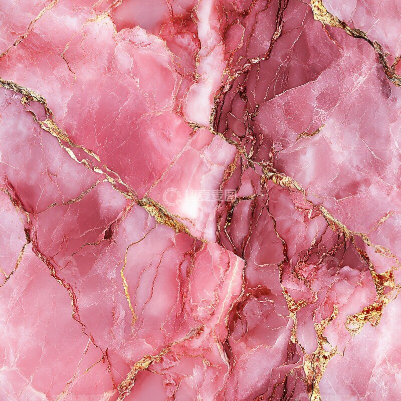 高清大图下载【趣麦麦图】粉红大理石纹理1