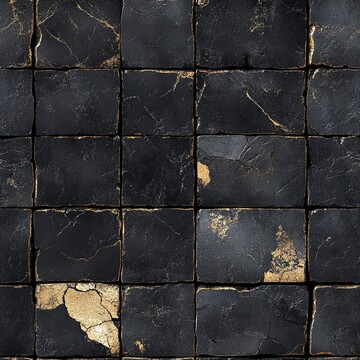 黑金大理石纹理2