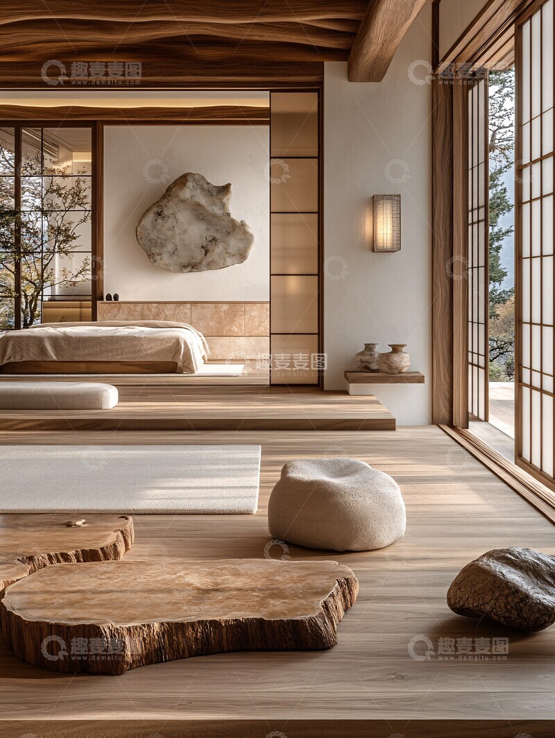 高清大图下载【趣麦麦图】玉雕卧室设计1