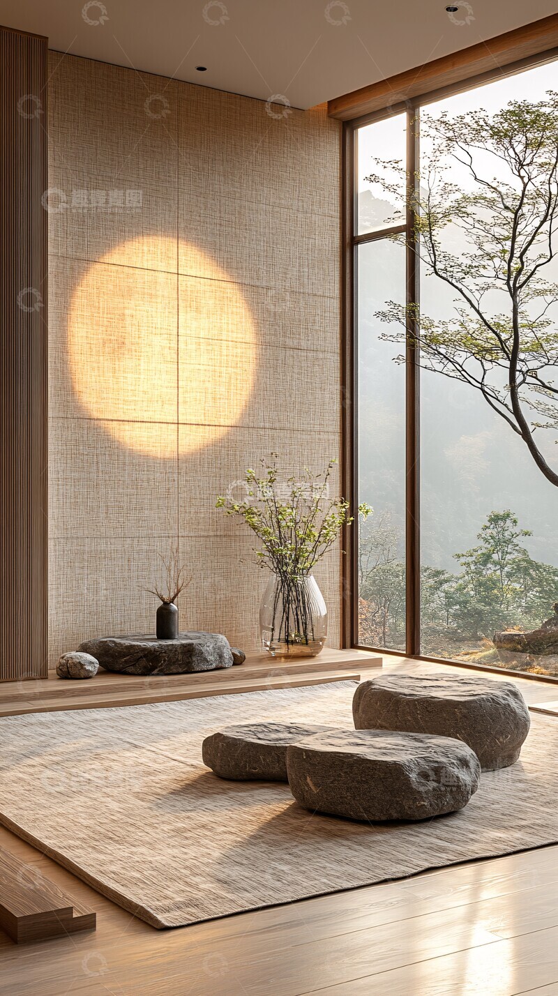 高清大图下载【趣麦麦图】竹韵月影入画来2