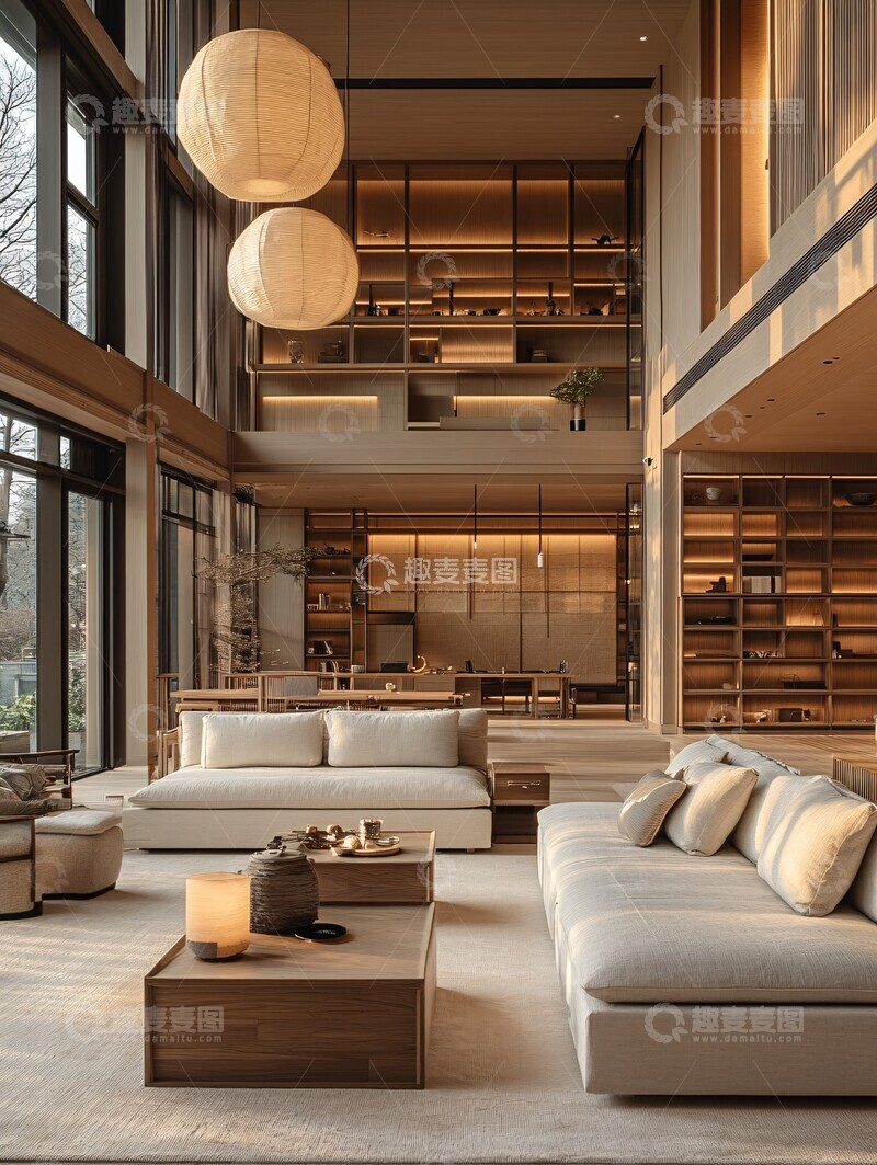 高清大图下载【趣麦麦图】禅意居所自然之韵