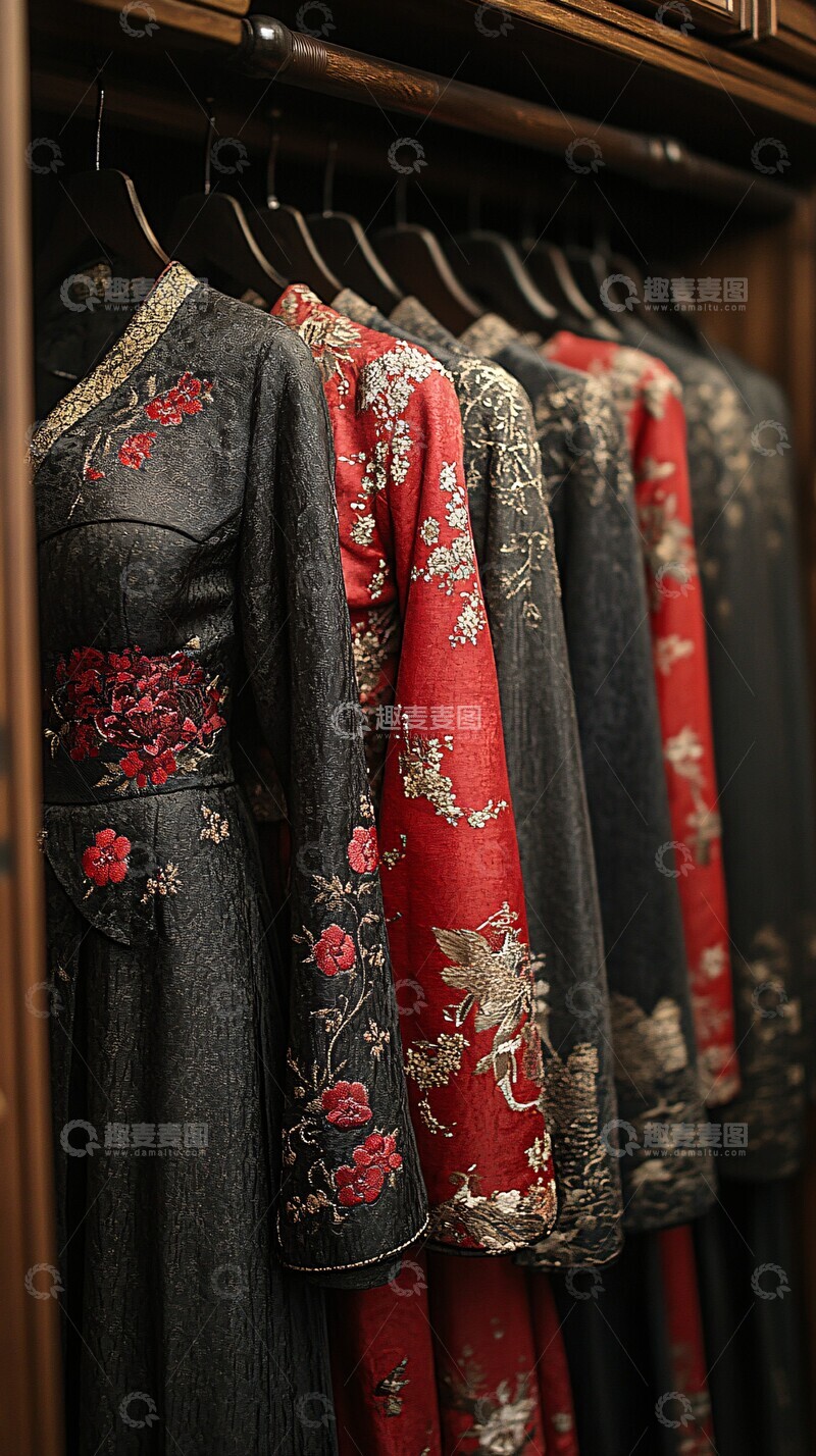 高清大图下载【趣麦麦图】汉服室内场景1