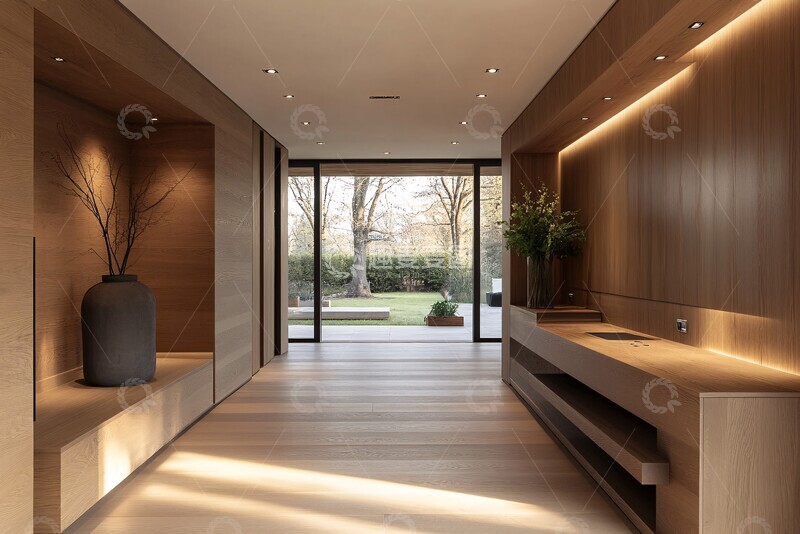 高清大图下载【趣麦麦图】木质入口装饰2