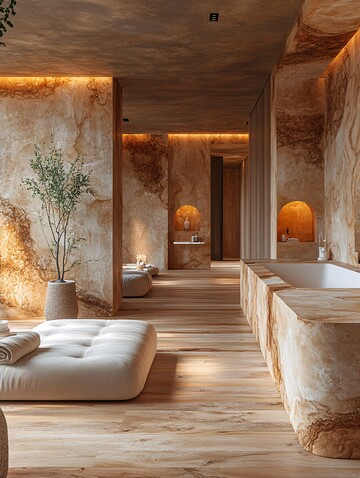 浅色原木空间设计3