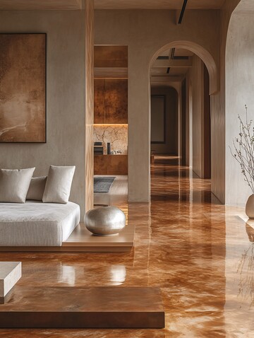 浅色原木空间设计1