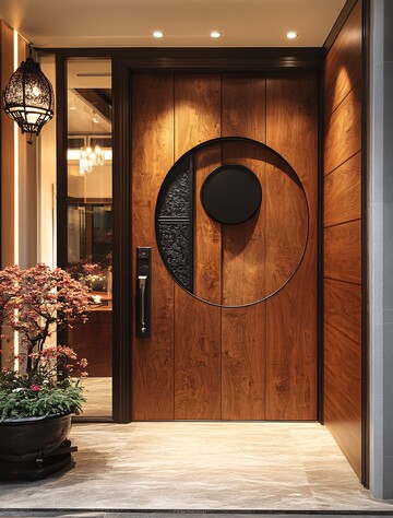 现代中国风格门2