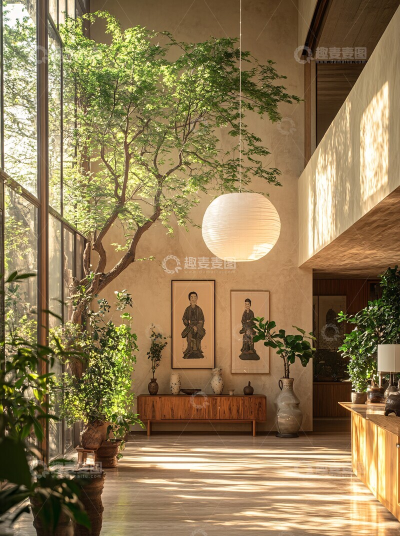 高清大图下载【趣麦麦图】越南风格走廊装饰3