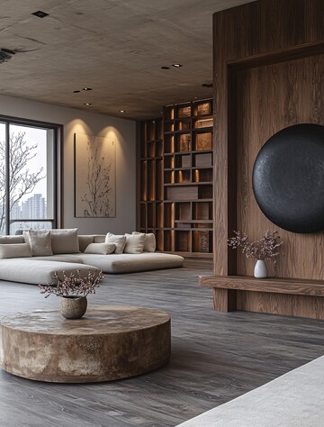 现代中国风格门